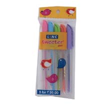 LINC TWEETER BLUE GEL PEN 5 U
